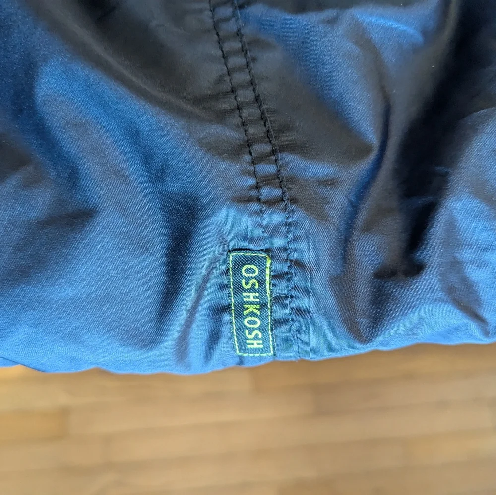 Osh Kosh‎ B'gosh Snow Pants Size 24M Blue Bib Ski Adjustable Overalls Toddler